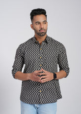 Cotton Printed Full Sleeve Shirt